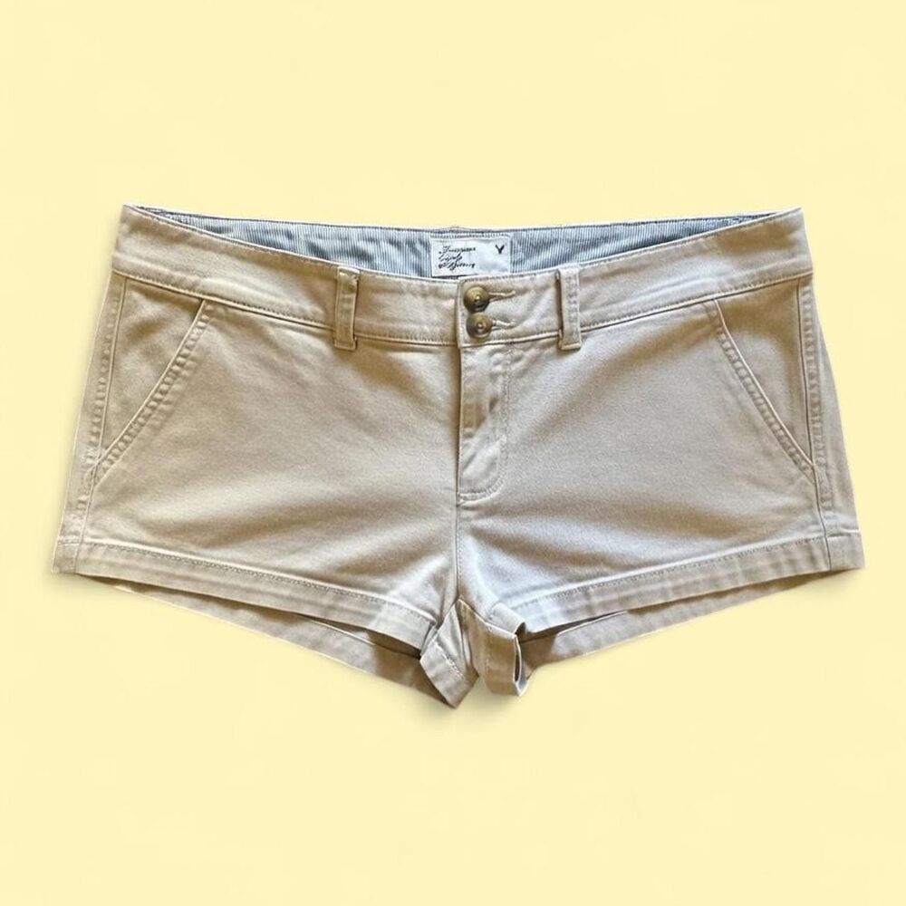 American-eagle-outfitters Women's Tan and Cream Shorts